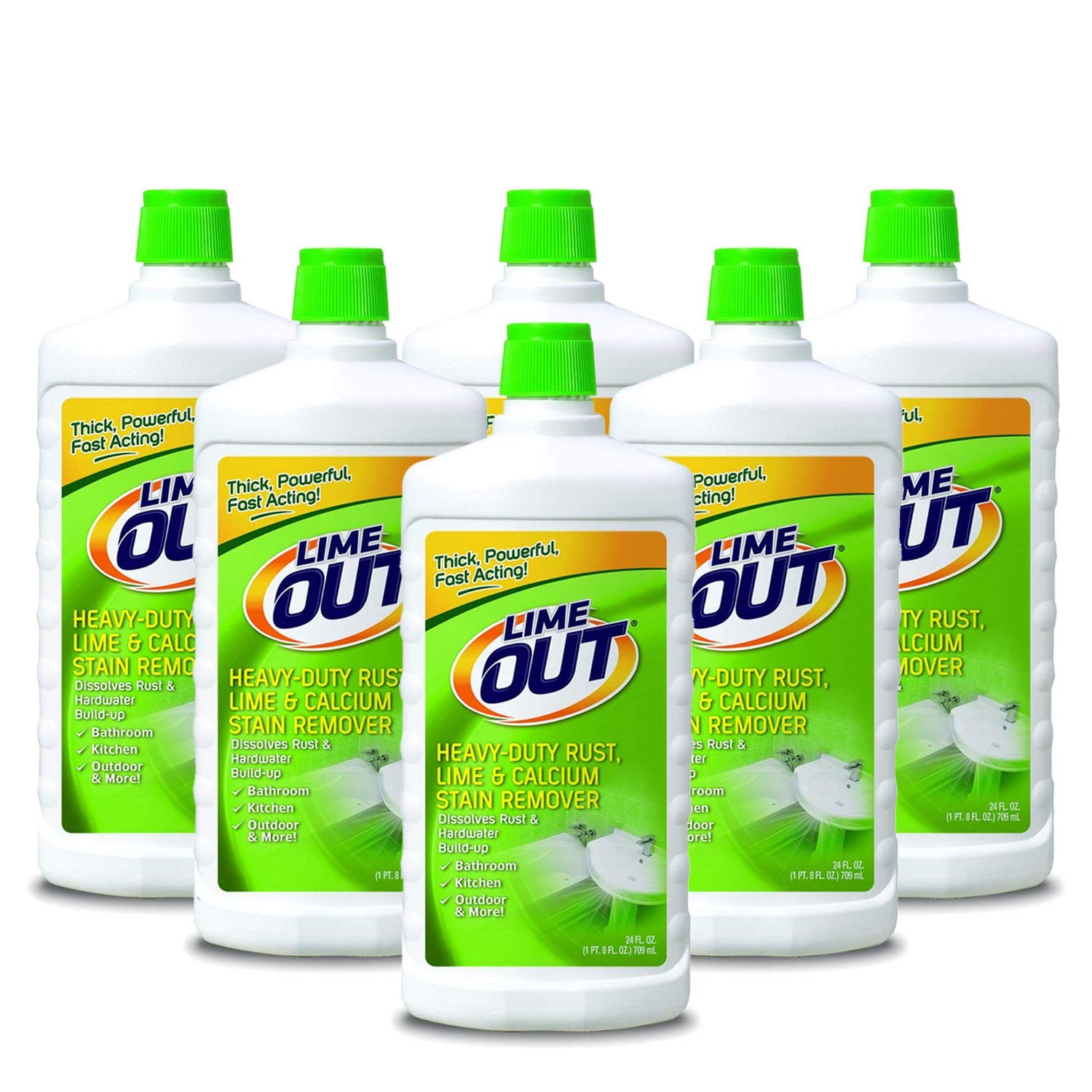 Lime OUT Heavy Duty Rust Lime Calcium Stain Remover 144 Fl Oz Heavy Duty Cleaner