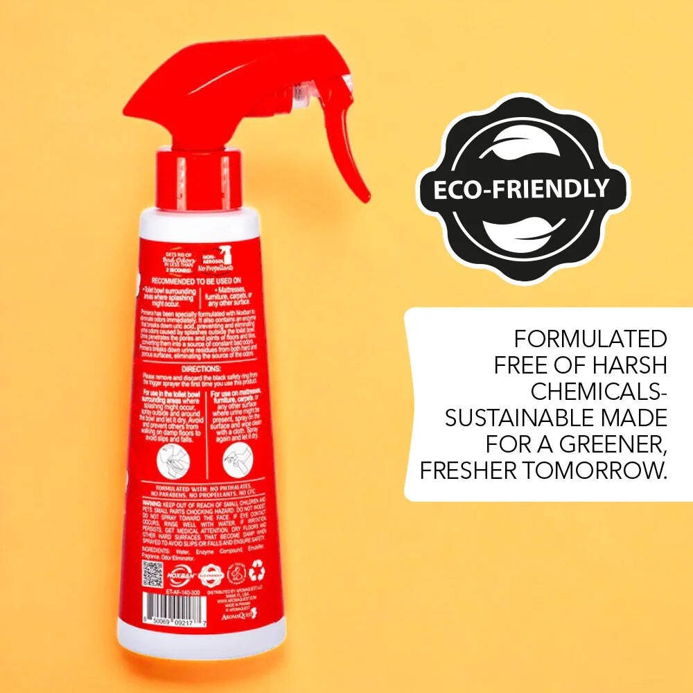 Primiera, Urine Odor Eliminator, Just Spray Where Splash May Occur, 10.1 Oz (300