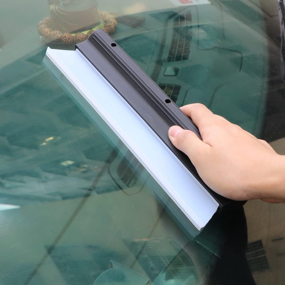 10″ Silicone Squeegee – Quick Dry Water Blade for Car & Shower