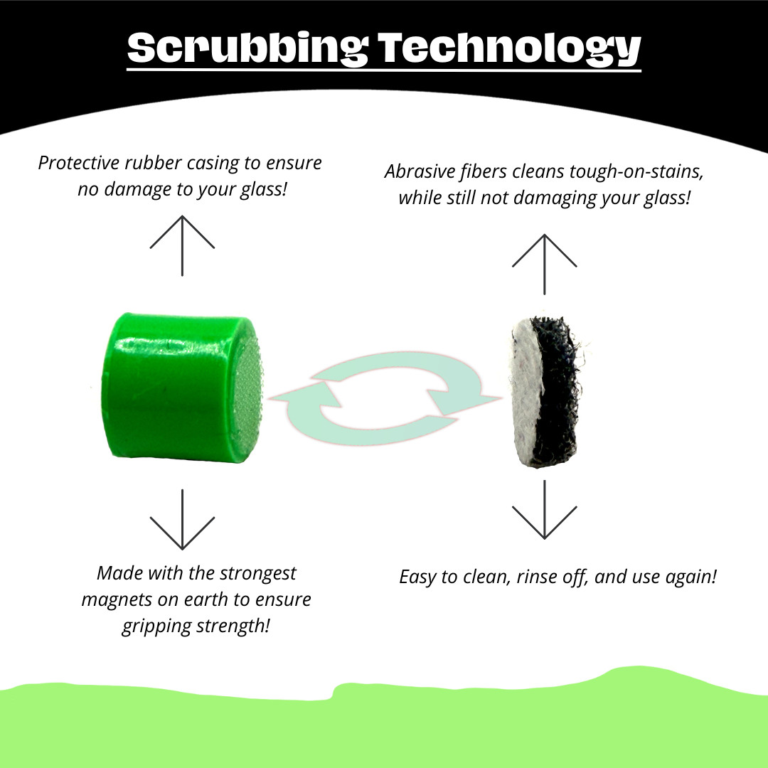 Davies Product: The Magic Cleaner The Reusable Magnetic Bong Pipe Glass Scrubber