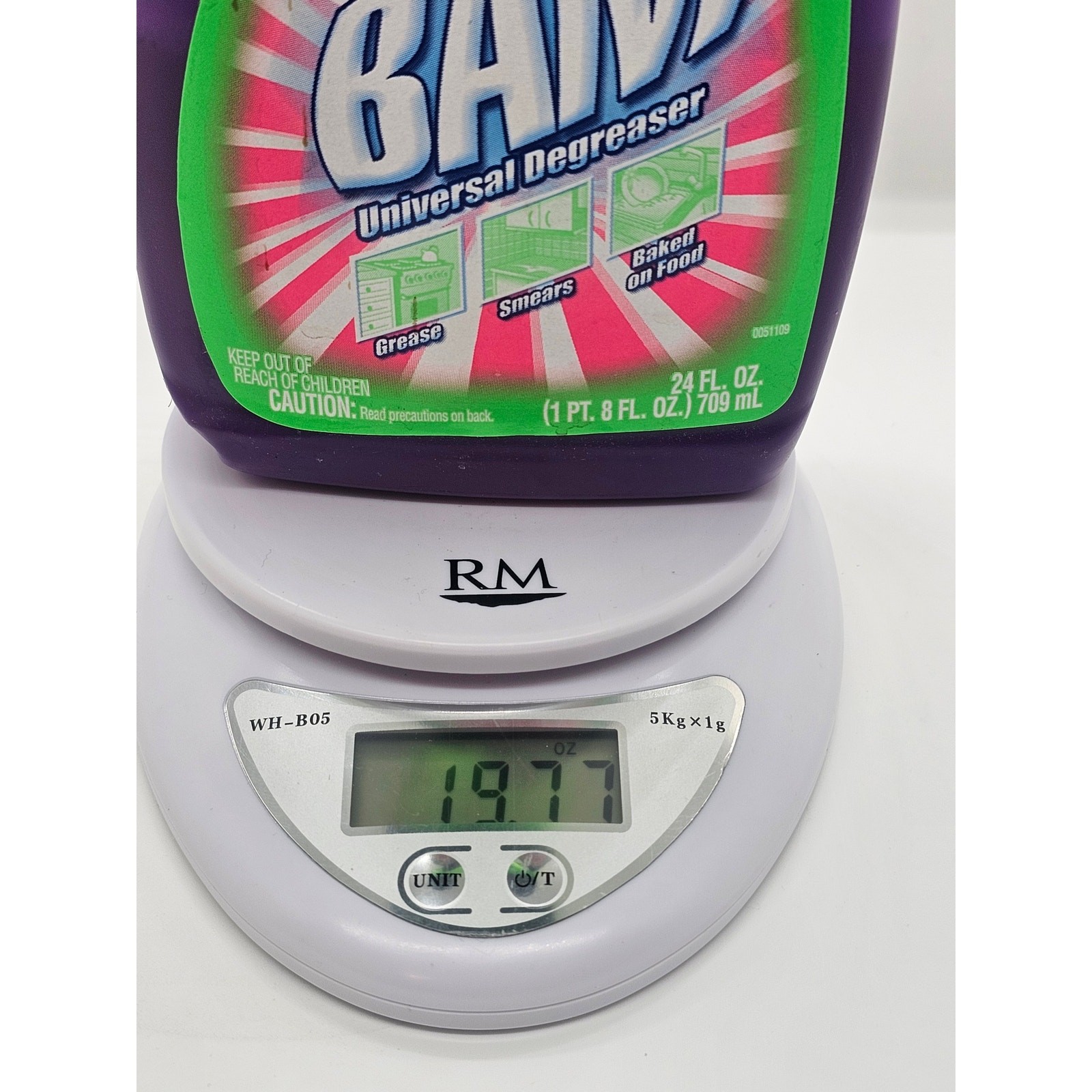 USED Easy off Bam Universal Degreaser Power Cleaner 24oz Discontinued