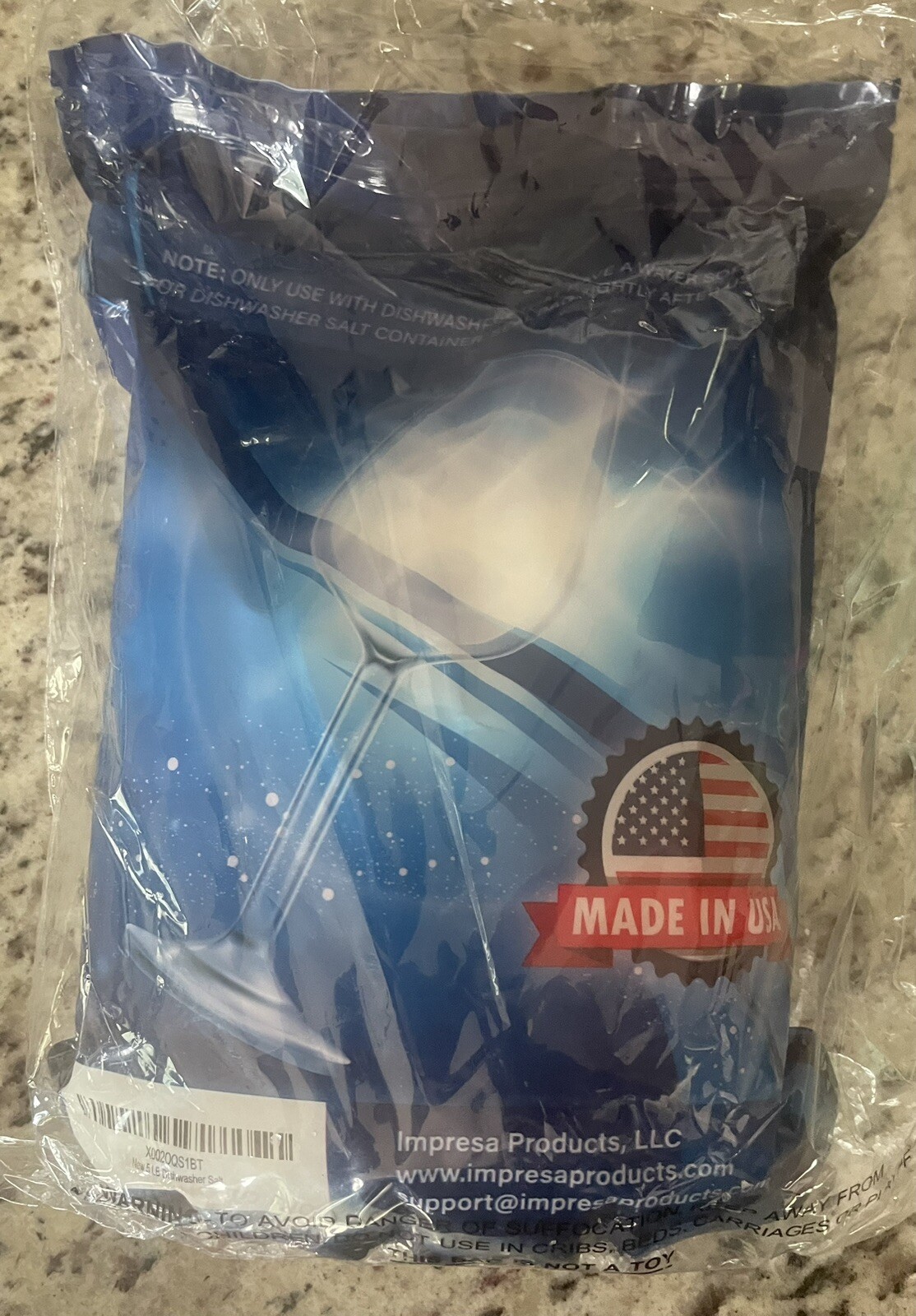 Impresa Dishwasher Salt 5 Lb Bag 1 Pack