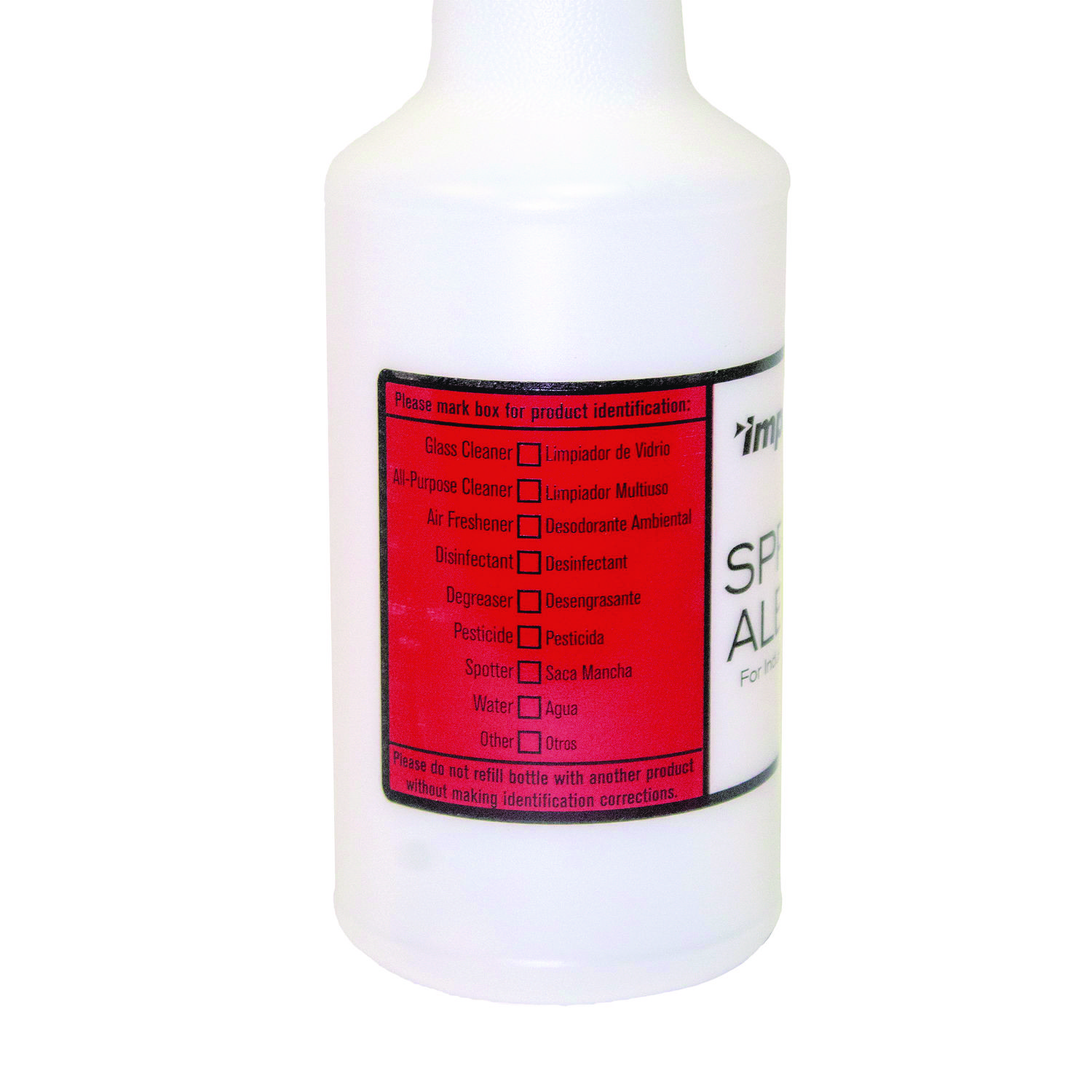 Impact? Spray Alert System, 32 oz, Natural with Red/White Sprayer, 3/Pack, 24 Pa