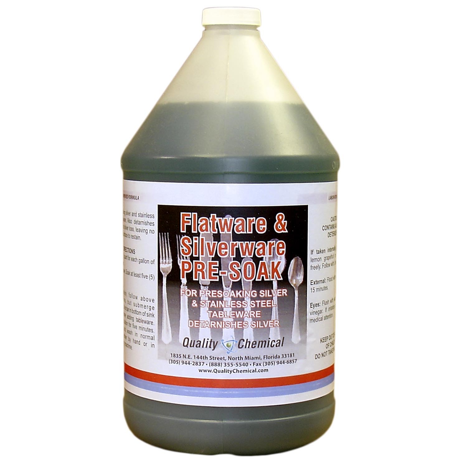 Flatware & Silverware Pre-Soak – 1 gallon (128 oz.)