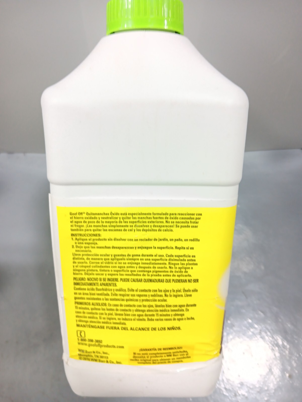 RustAid GSX00101 Goof Off Rust Stain Remover 1 Gallon