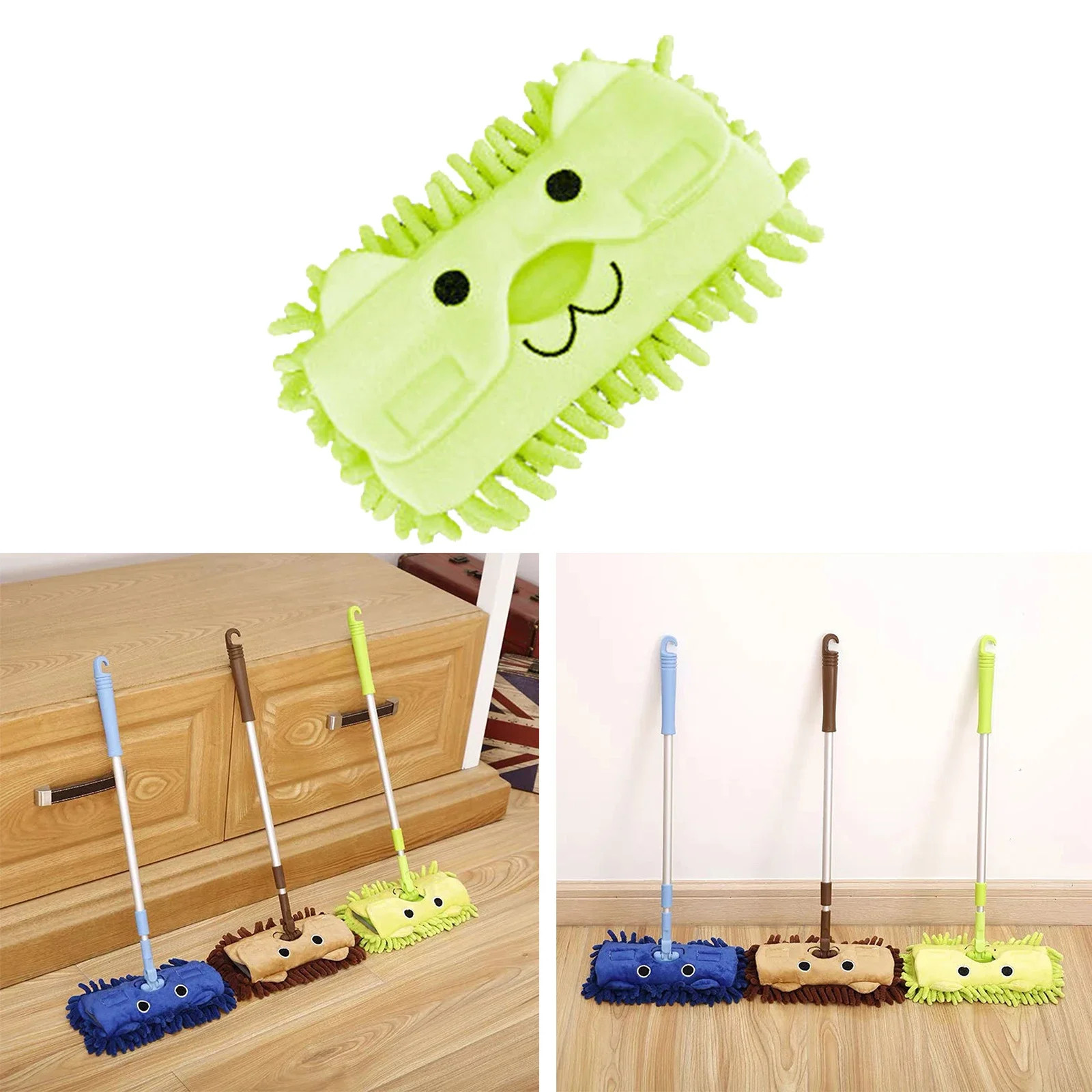 Kids Mini Mop Pretend Play Cleaning Toy Role Play Gift for Children