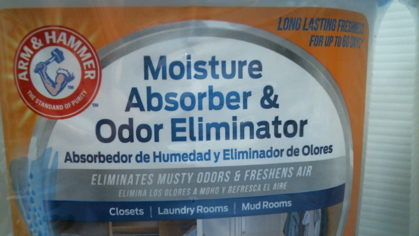 Arm & Hammer Moisture Absorber & Odor Eliminator 14 oz. LOT OF 2 (01200) FS