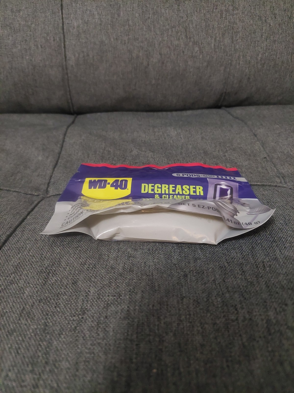 WD 40 Degreaser Cleaner EZ PODS Multi Surface Cleaning Pack of 5 028 Fl Oz