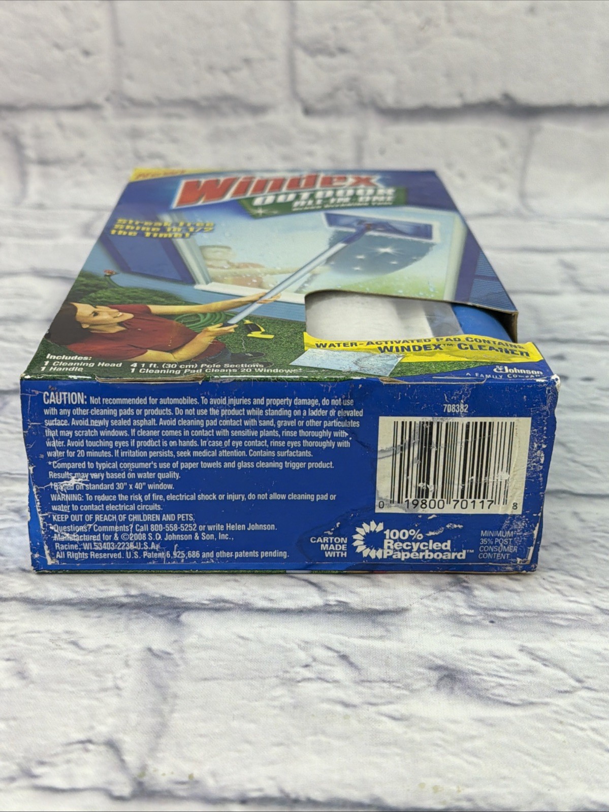 NEW Windex Outdoor All In One Glass Window Cleaner Tool Starter Kit OEM SEALED