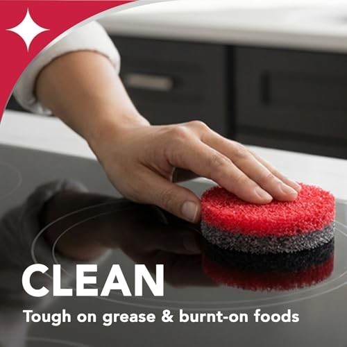 Cooktop Cleaner Paste 18 Ounce 9 Oz Pack of 2 Glass Stove Top Burned-On Food