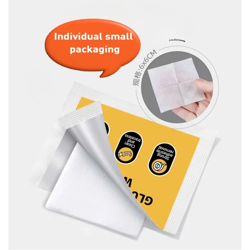Adhesive Remover Wet Wipes Glue Cleaner for Floor Glass Ceramic Plastic Metal