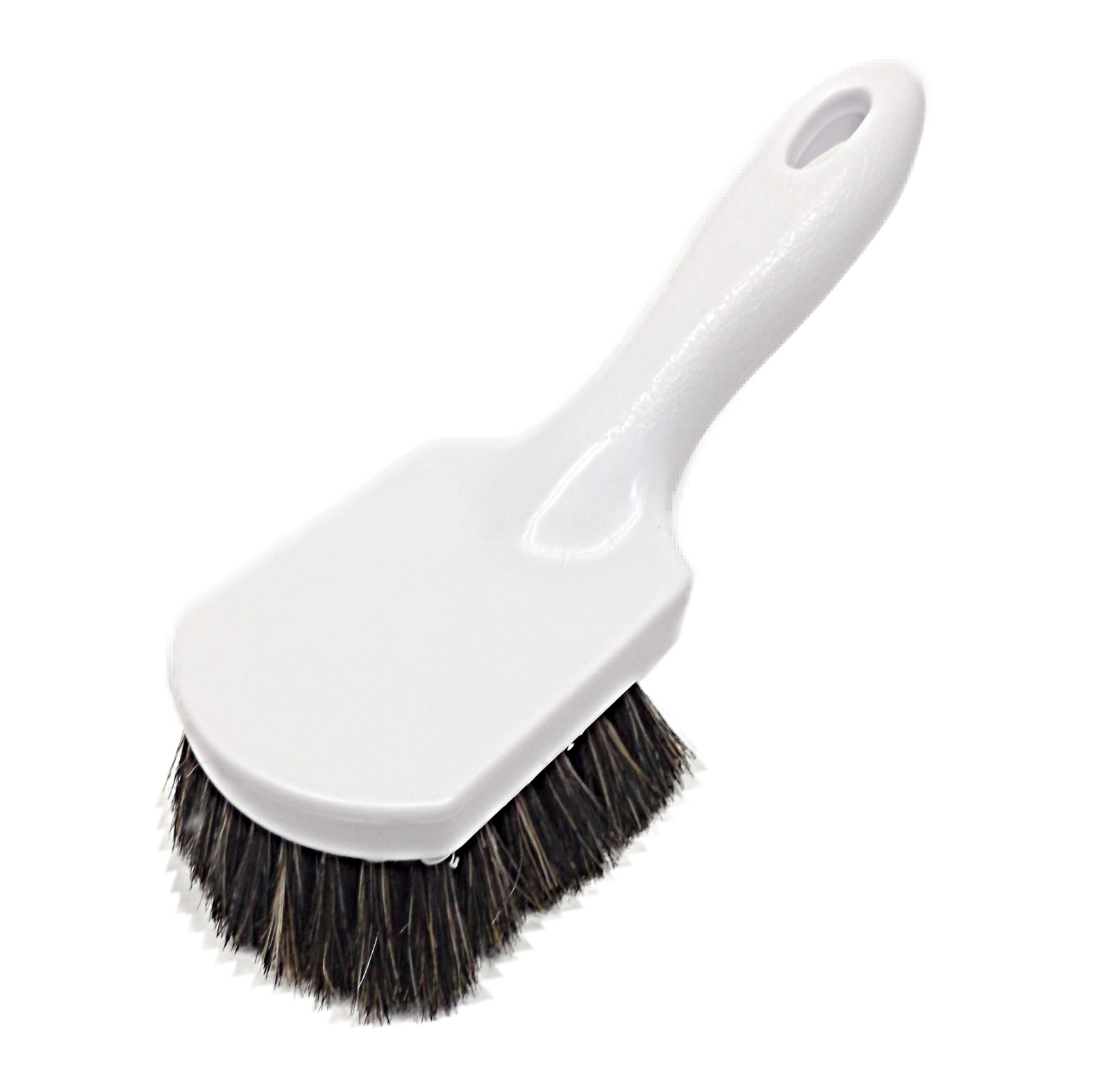 FULL CIRCLE 510023 HORSEHAIR ULTILITY BRUSH WHITE HANDLE