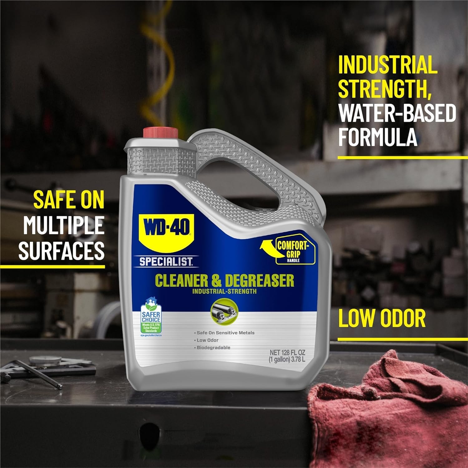 Cleaner & Degreaser, Multi-Surface Cleaning Solution, One Gallon