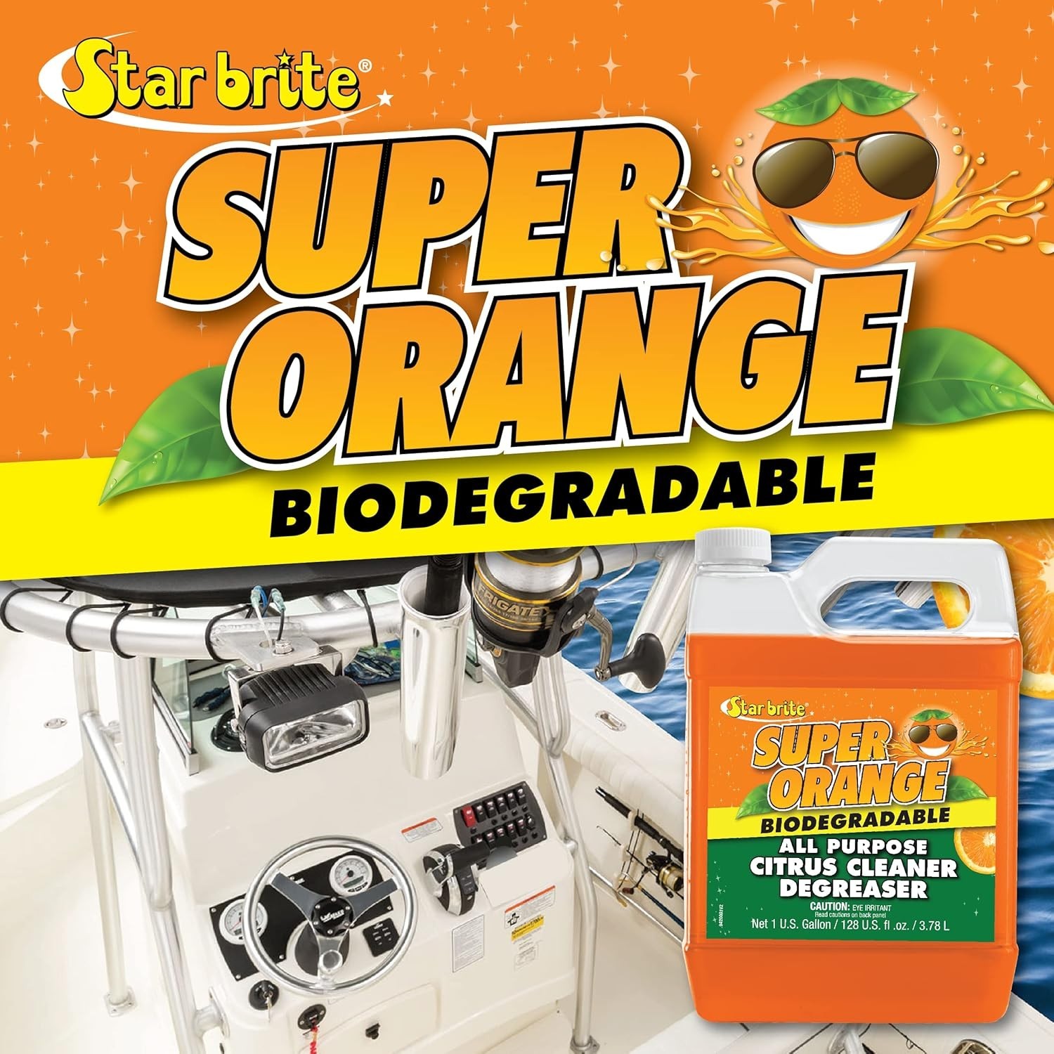 Super Orange All-Purpose Citrus Cleaner Degreaser – Remove Dirt, Grime, Greas…