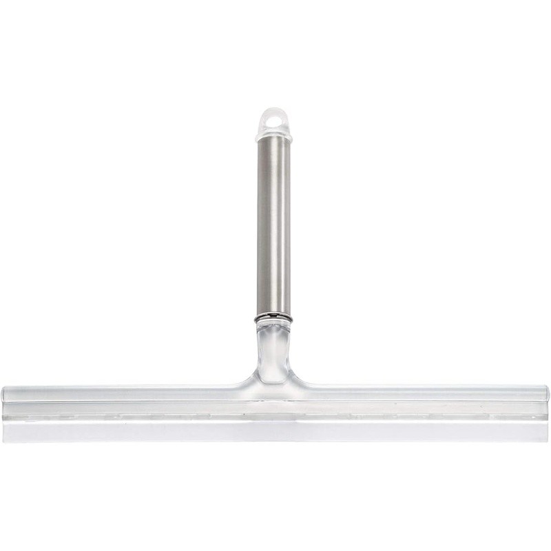 Versatile Shower Squeegee Glass Tiles Mirrors Windows Stainless Steel Handle New