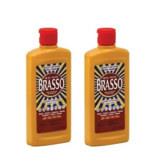 Brasso-2660089334 Multi-Purpose Metal Polish, 8 oz (2-pack)