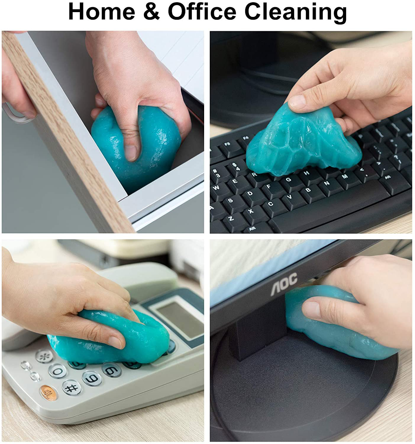 TICARVE Cleaning Gel for Car Detailing Tools Keyboard Cleaner Automotive Dust Ai
