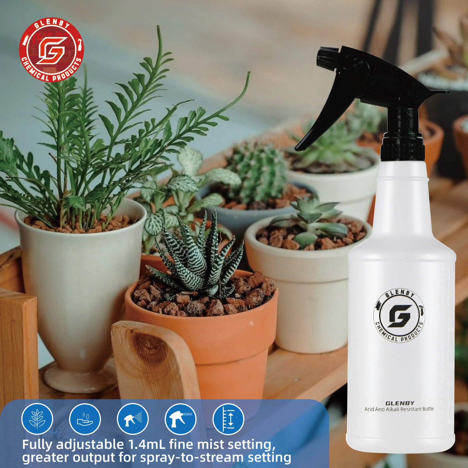 Car Cleaning Spray Bottle; Plant Watering Spray Bottle; Home Cleaning Spray Bott