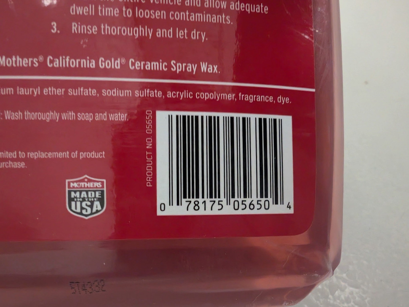 California Gold Ceramic Wash & Wax, 50 oz. | Boosts Beading and Protection, S…