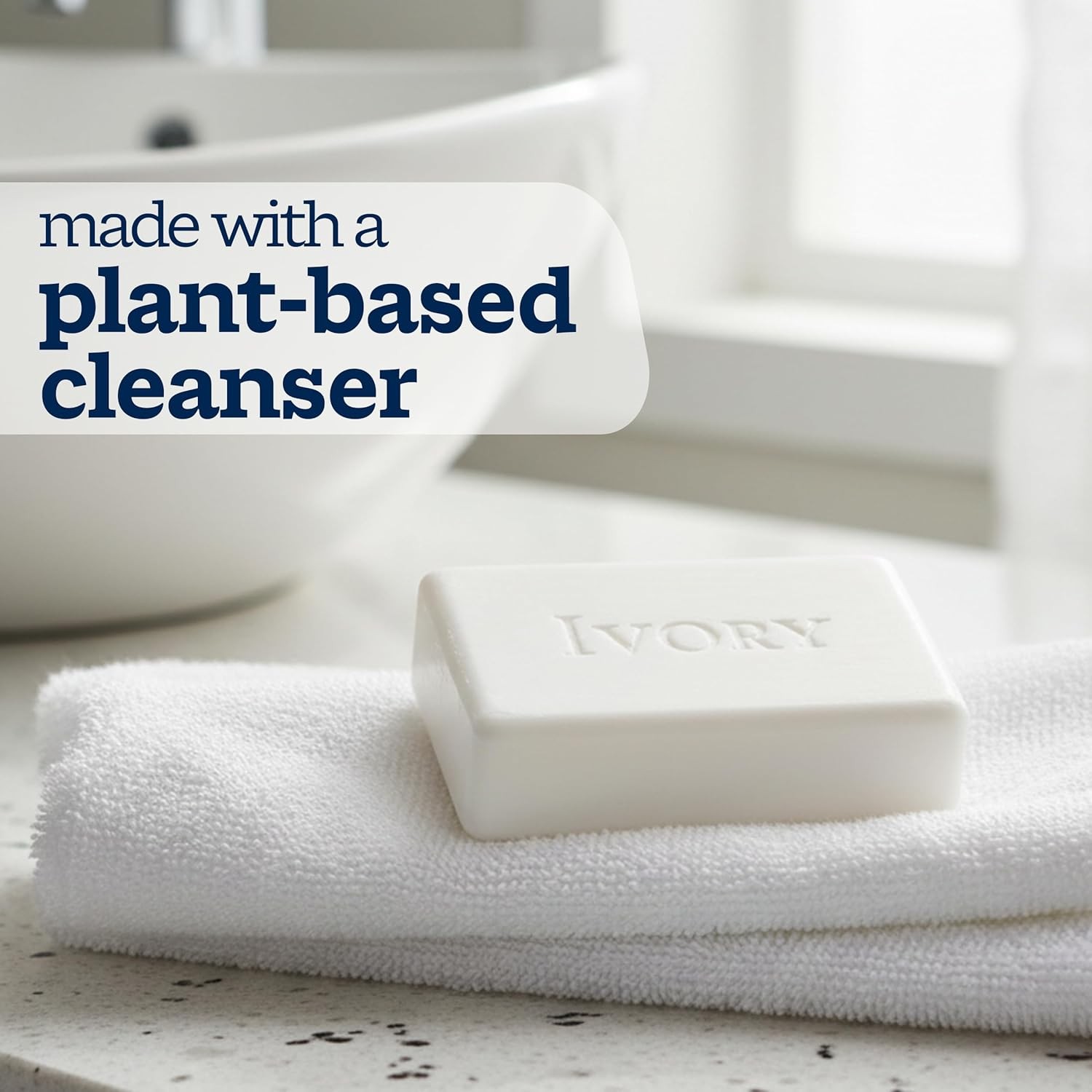 Sensitive Bar Soap, Designed for Whole Family, Fragrance Free, 99.44% Pure