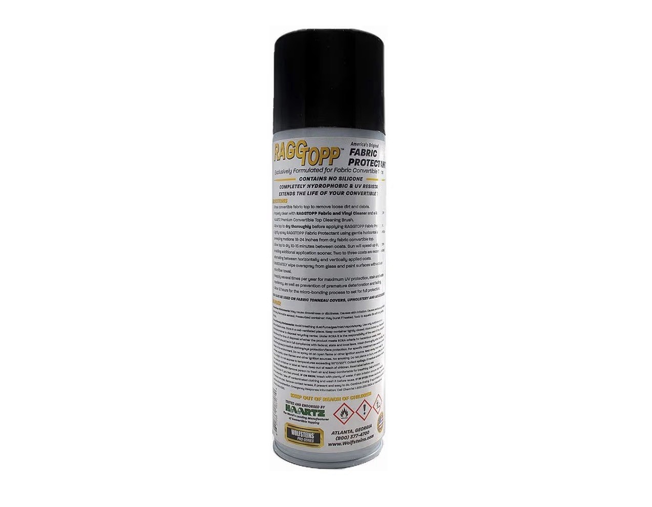 RaggTopp 2141 Convertible Top Protectant Spray 16 oz for Fabric Care