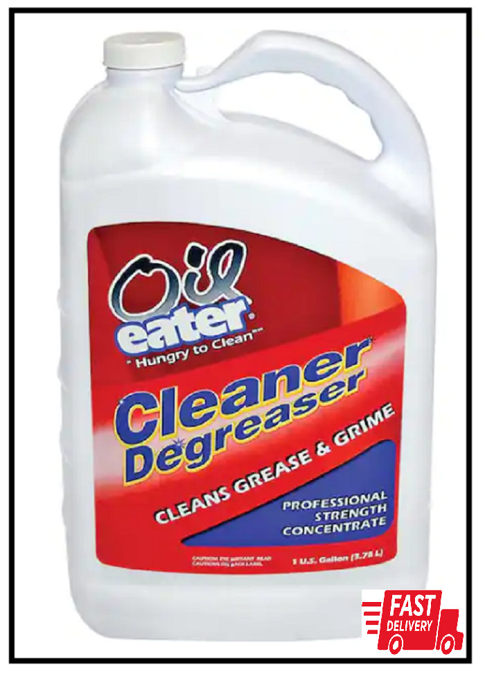 Oil Eater Cleaner Degreaser 1 Gal Color Safe Non Corrosive Concentrated Liquid