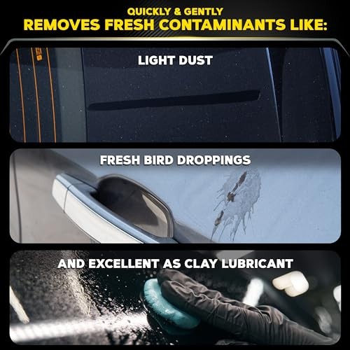 Meguiar’s Quik Detailer Mist & Wipe Car Detailing Spray 32 oz Paint Cleaner Shin