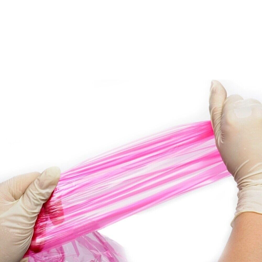 50pcs Disposable Long Plastic Gloves, Veterinary 50 Count (Pack of 1), White