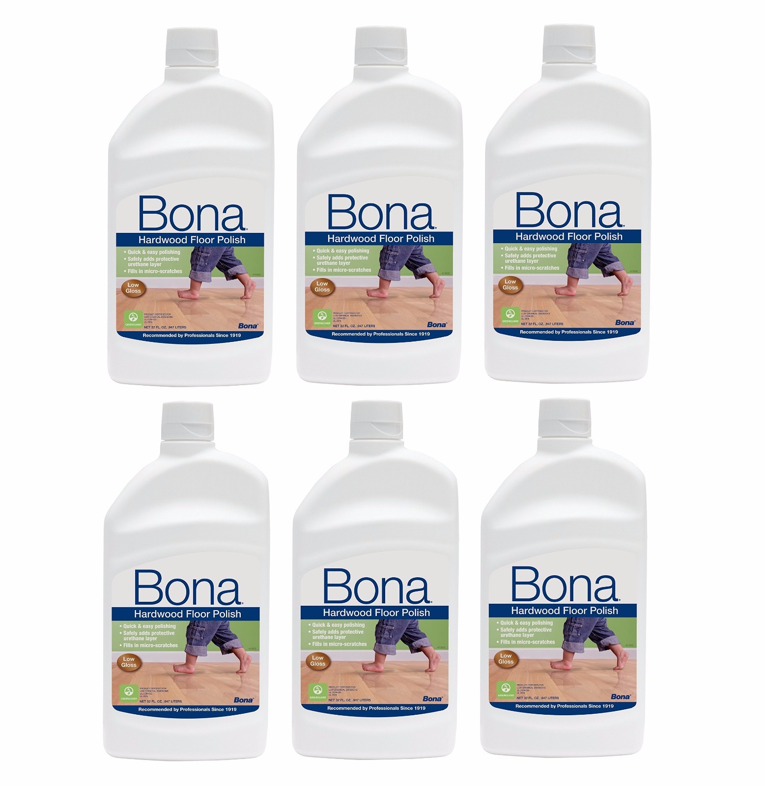 Bona Hardwood Floor Polish – Low Gloss 32 oz. WP500351001