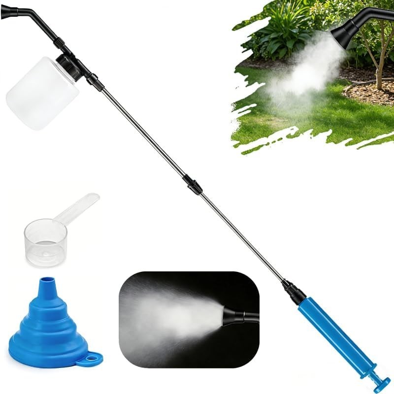 Diatomaceous Earth Powder Duster – 250ml Adjustable 17-50 Inch Powder Sprayer wi
