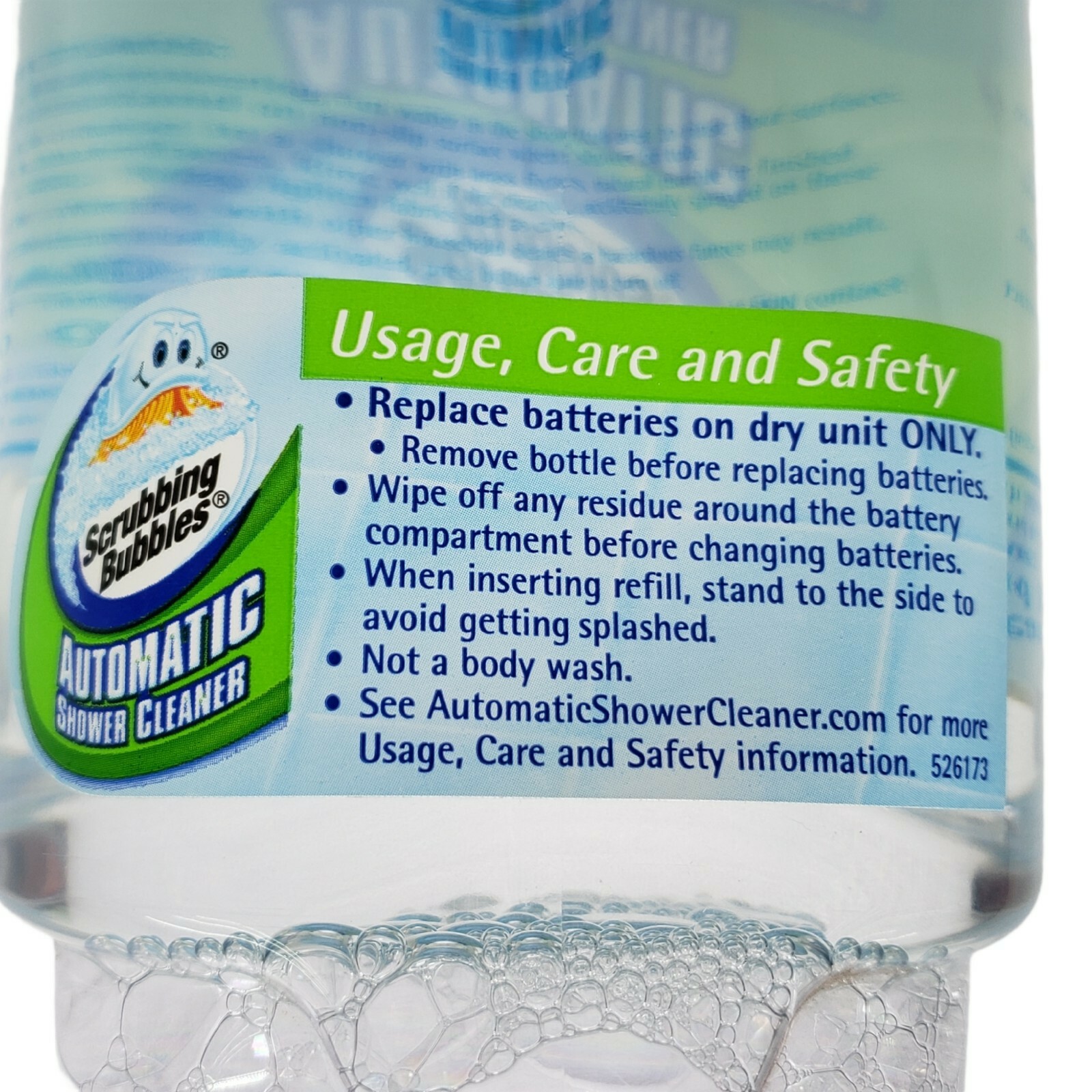 Scrubbing Bubbles Automatic Shower Cleaner Refill 34 FL OZ Original Scent