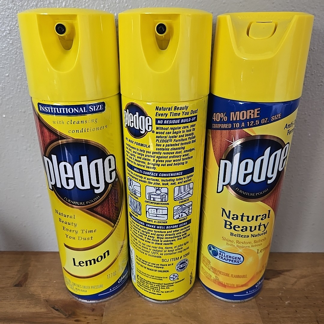 3 Pack Pledge Everyday Clean Multi Surface Cleaner Dust Allergen