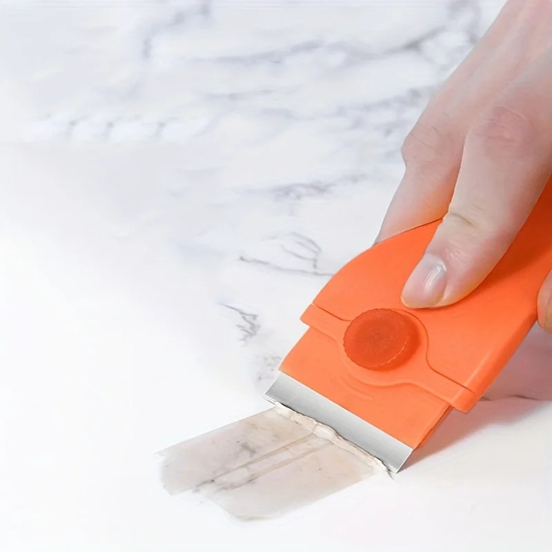Portable Multifunction Cleaning Scraper for Kitchen & Bathroom – Compact Tool