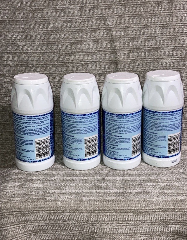 Cameo Aluminum Stainless Steel Cleaner Original Formula Discontinued 4 Pack 10oz