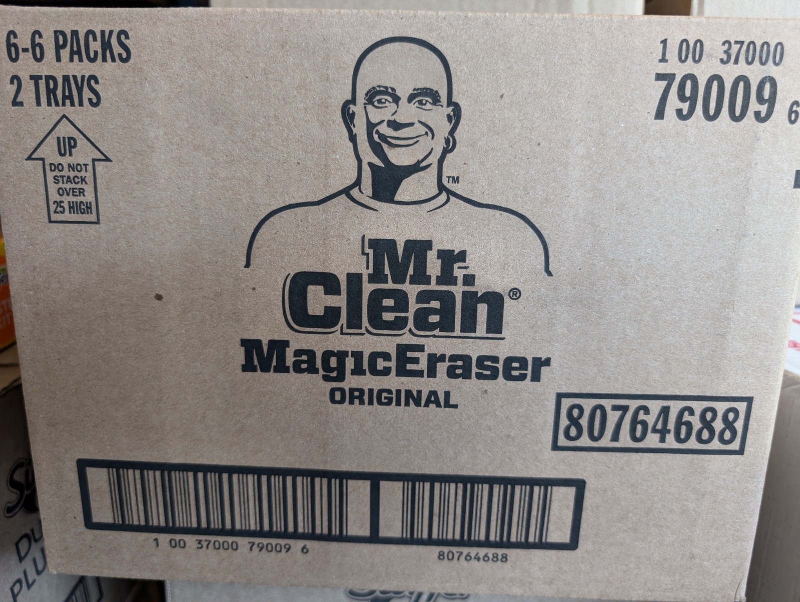 Mr. Clean Magic Eraser Original 6 Boxes (36 Pads Total) Multi-Purpose Cleaner