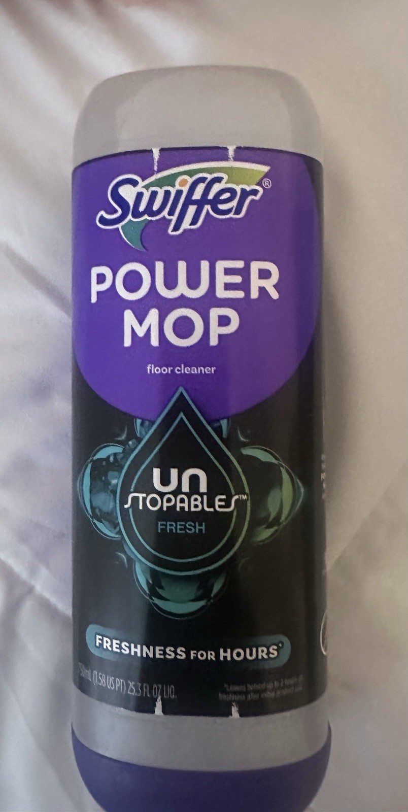 Swiffer Power Mop Floor Cleaner Unstoppables Fresh Scent