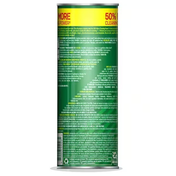 Comet 21 oz. All Purpose Abrasive Powder Cleaner with Bleach, Scratch Free, Pine