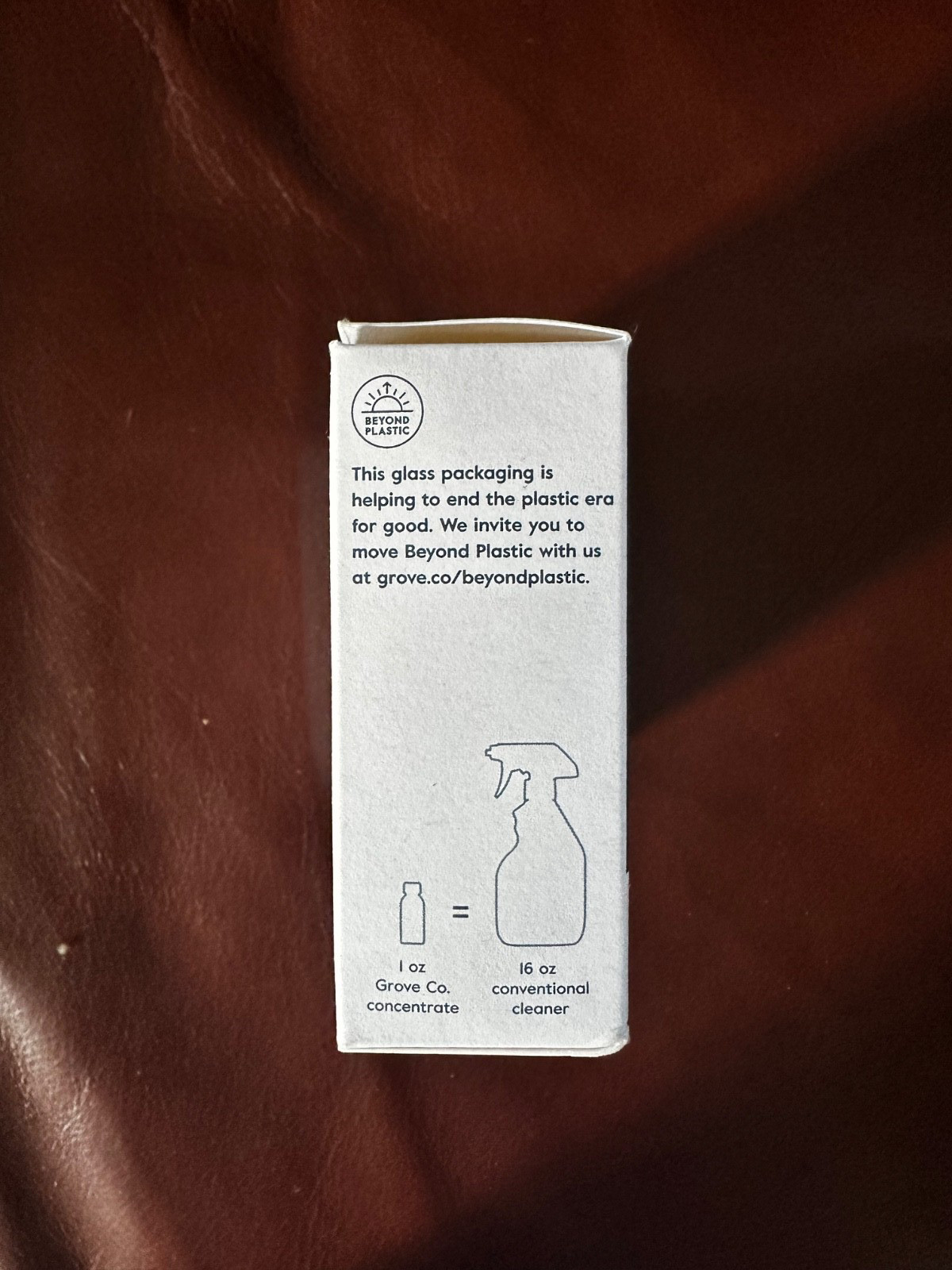 NIB Grove Collaborative Reusable Spray Bottle + Glass, Multi, & Tub/Tile Cleaner