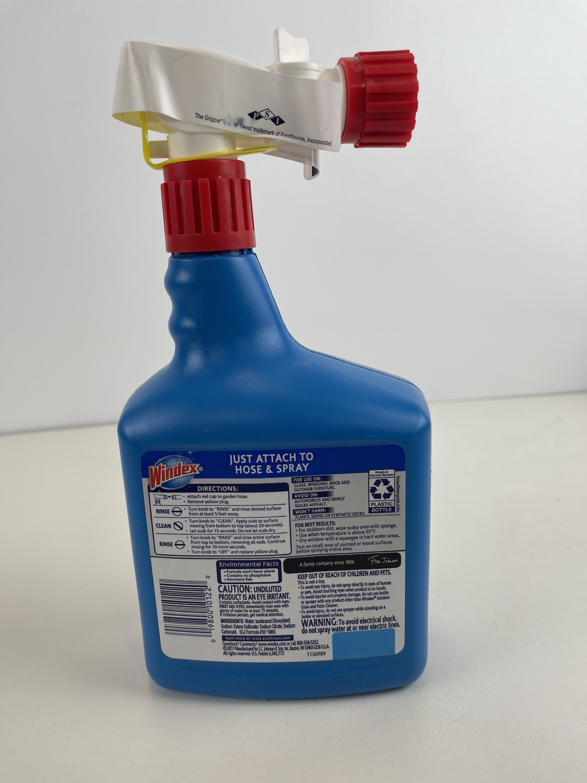 Windex® Outdoor Concentrated Glass Window Cleaner 32 fl oz. Free Shipping