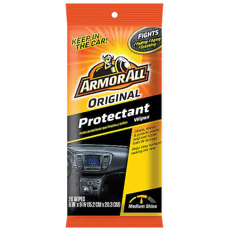 Armor All Awptf-20-1Uslt Vehicle Protectant, Wipe On, 22 Oz., White