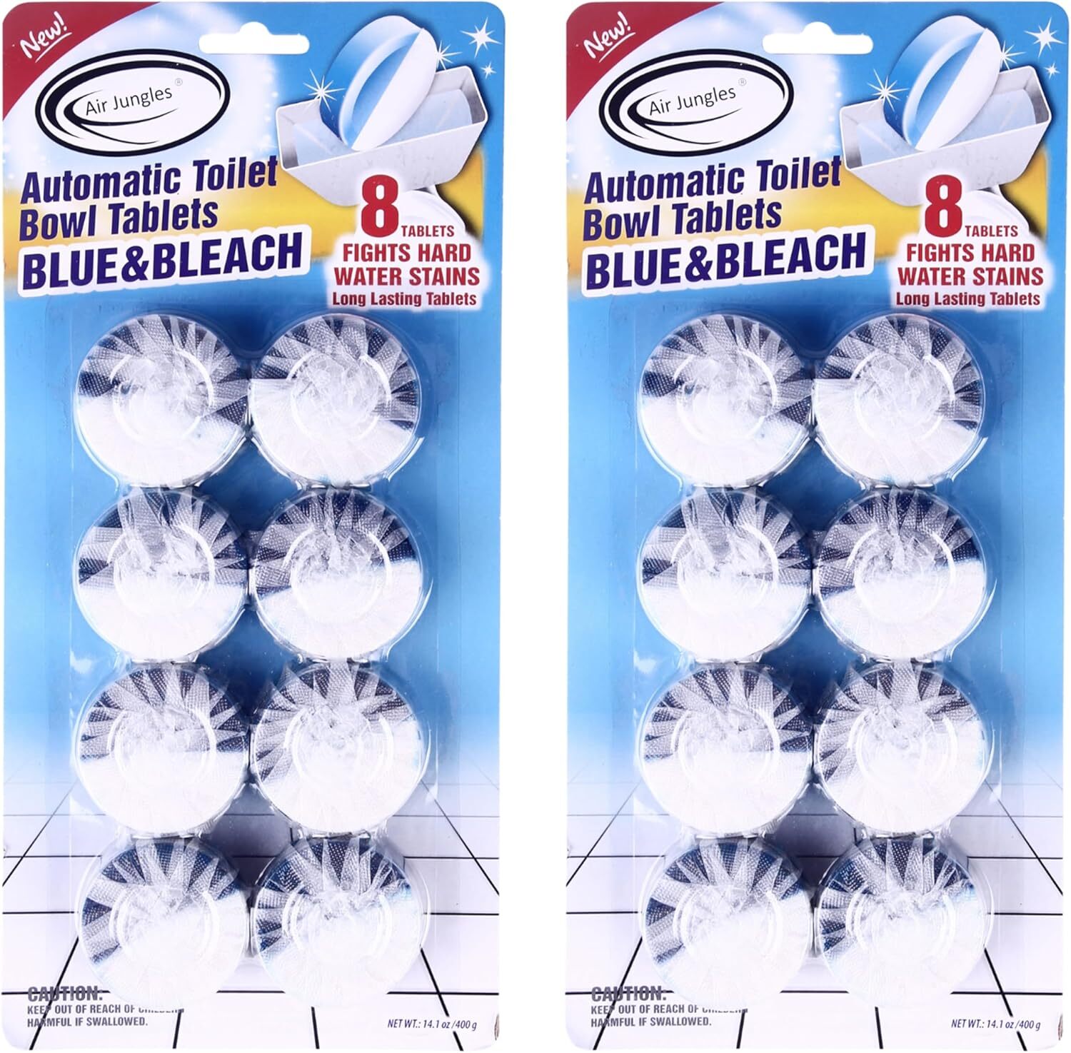 Air Jungles Automatic Toilet Cleaner Tablets 16 ct