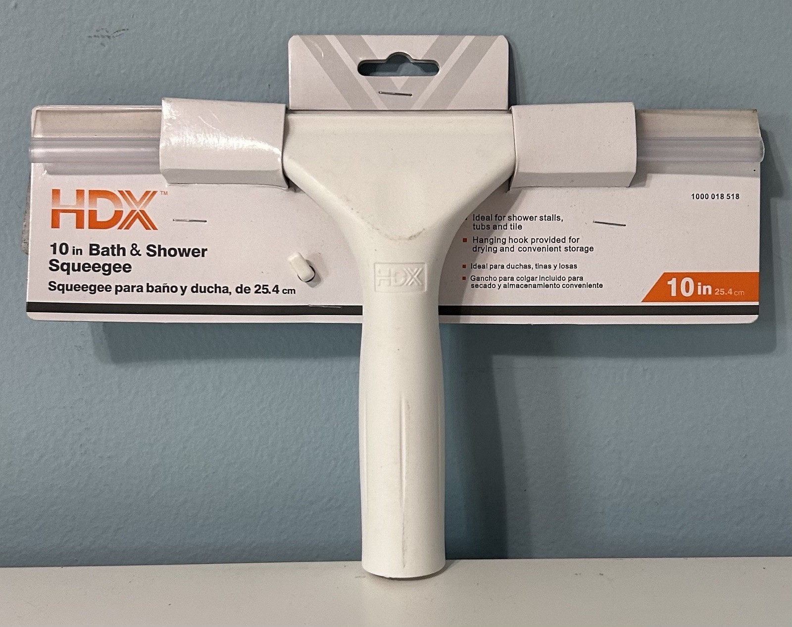 HDX 10 Inch Bath & Shower Squeegee