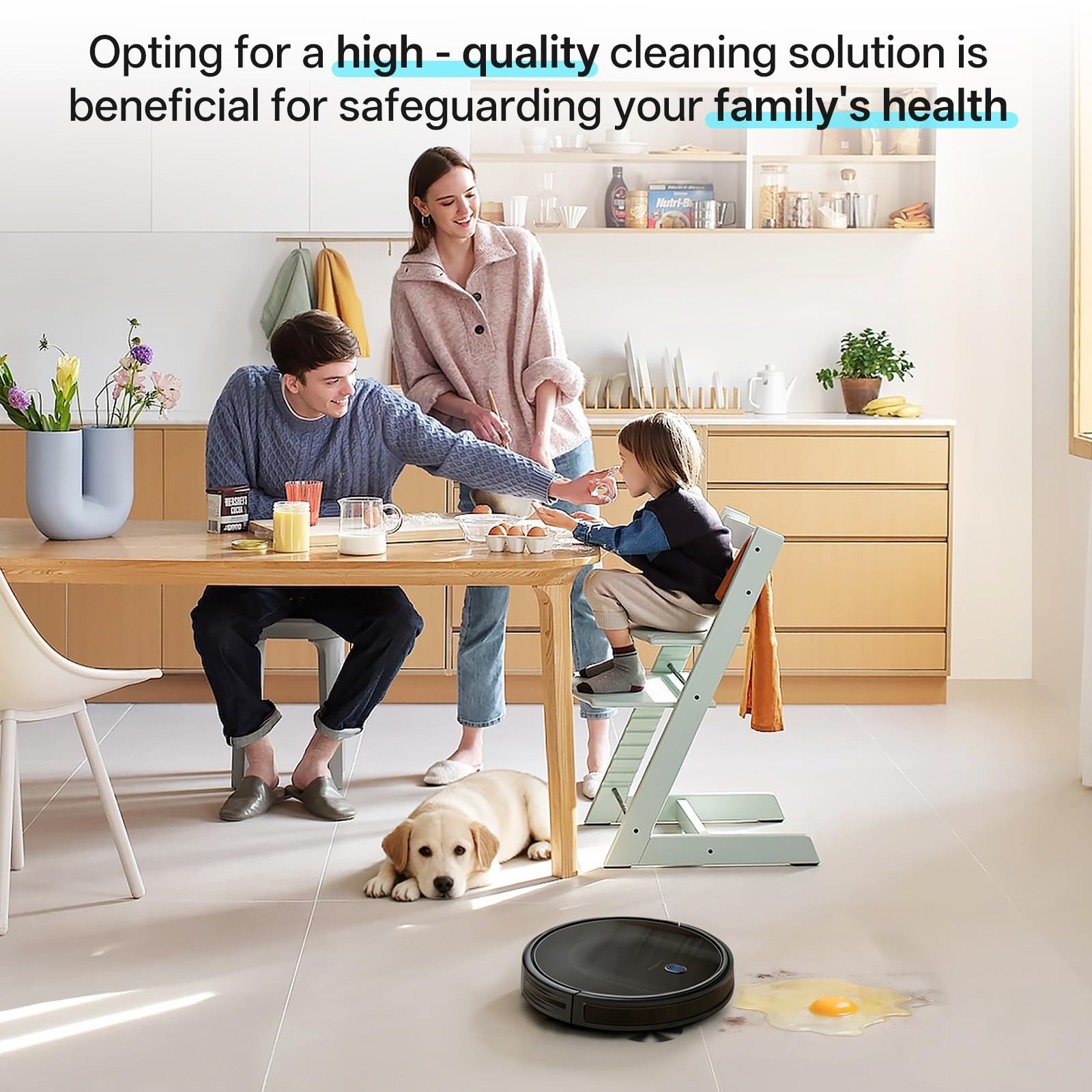 Floor Cleaning Solution, Dilution Ratio 1:200, with Eufy Cleaning Solution, E…