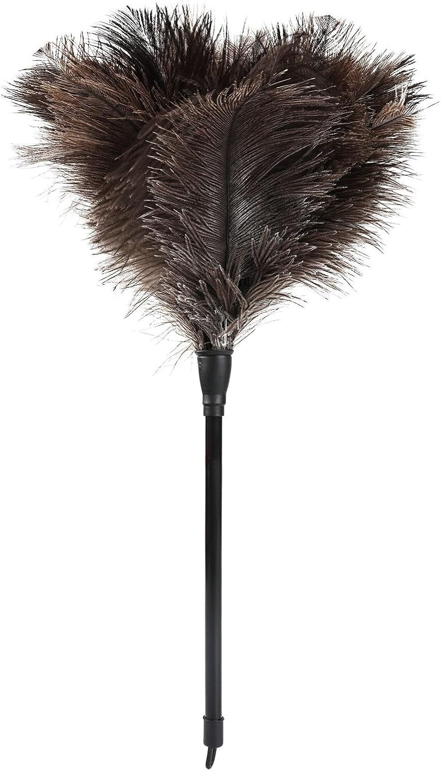 Fluffy Mini Ostrich Feather Duster 14.9-Inch – Perfect for Delicate Surfaces