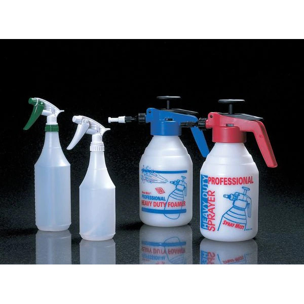 Manufacturer Varies 9-1/4″Blue/White, Plastic Trigger Sprayer, PK6 110559