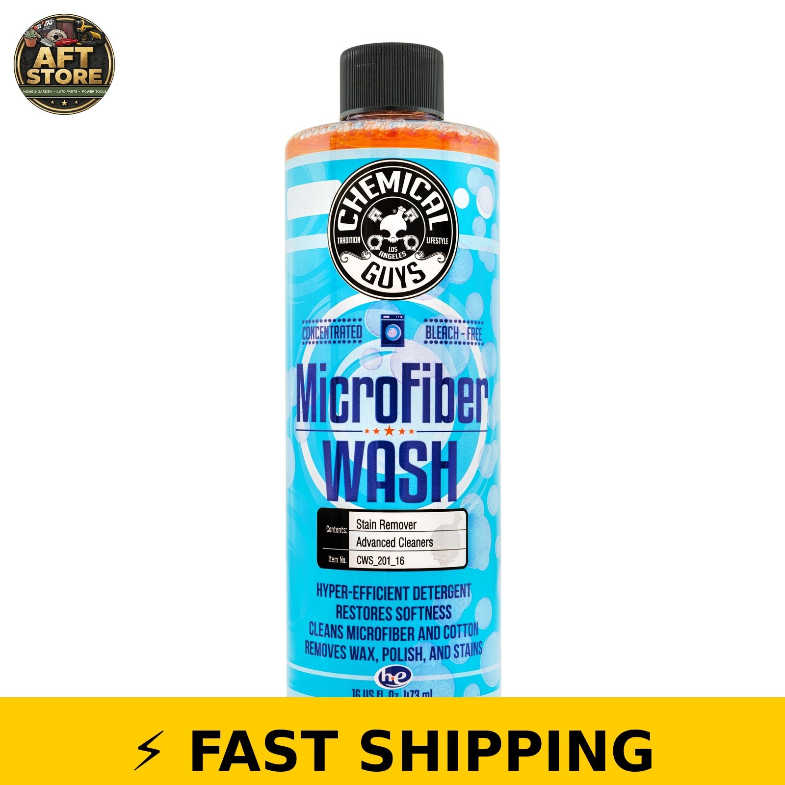 Chemical Guys Microfiber Cleaning Cloth Detergent – 16 oz