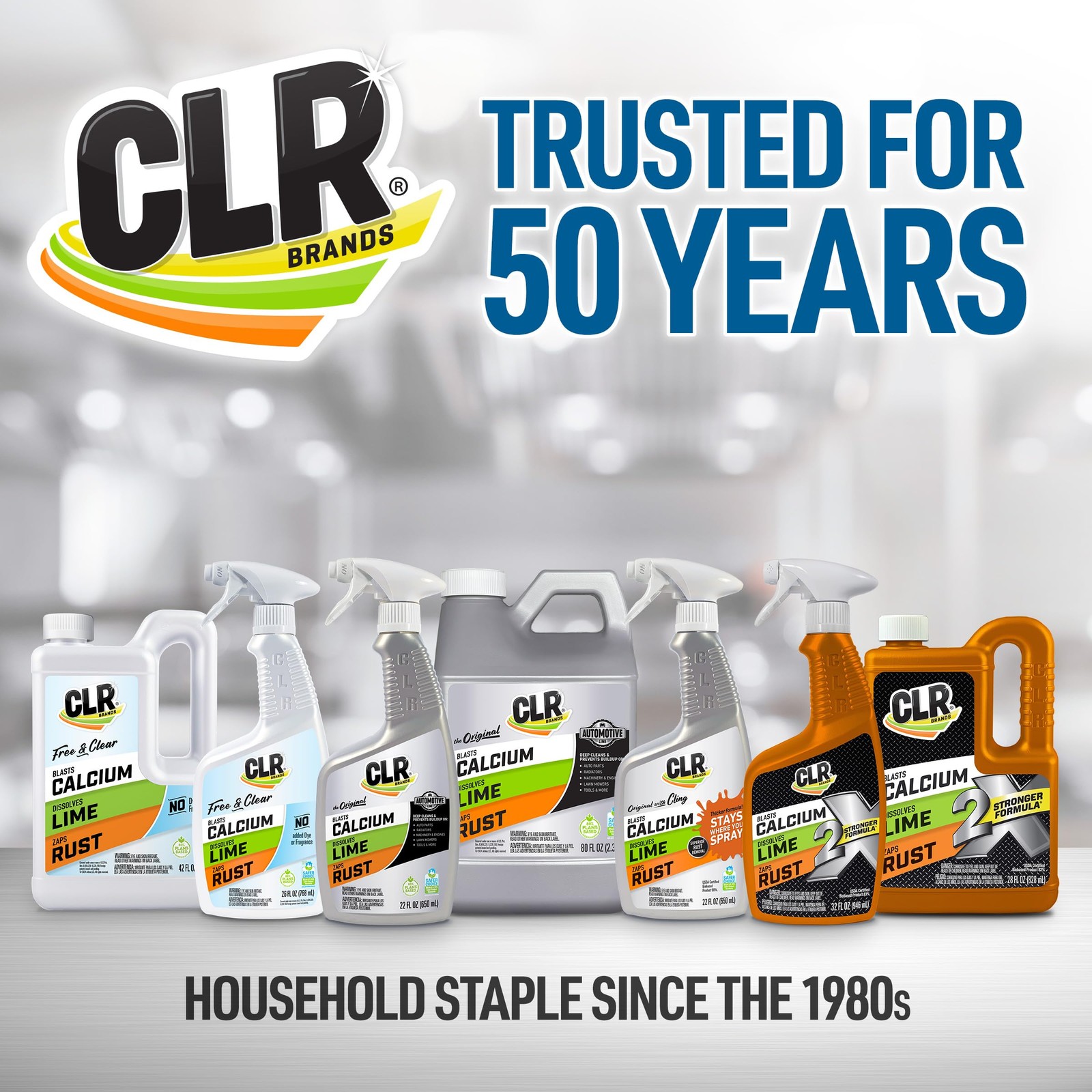 Calcium Lime Rust Remover Descaler Heavy Duty 28oz Bottle Commercial Household