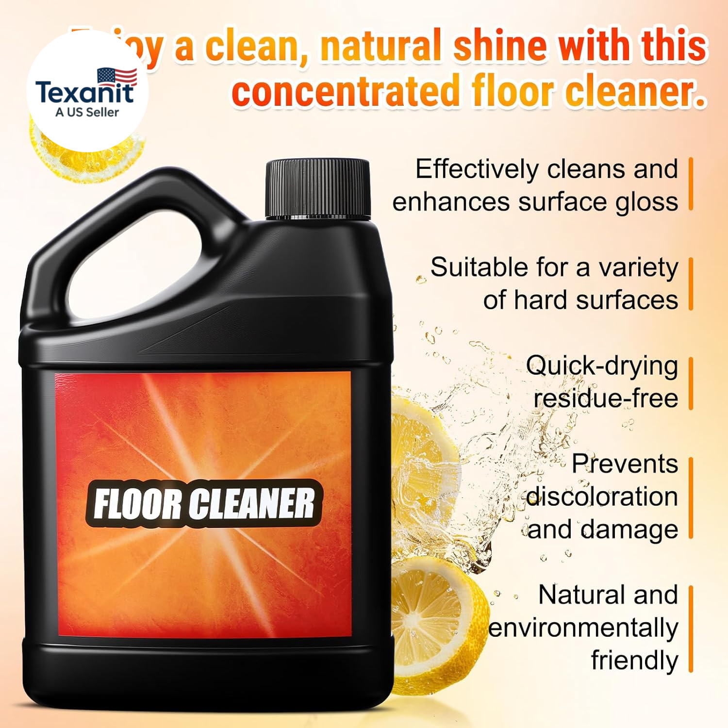 Tile Cleaner-Heavy Duty Solubrilho Floor Cleaner – 0.5L Heavy Duty Floor Cleaner
