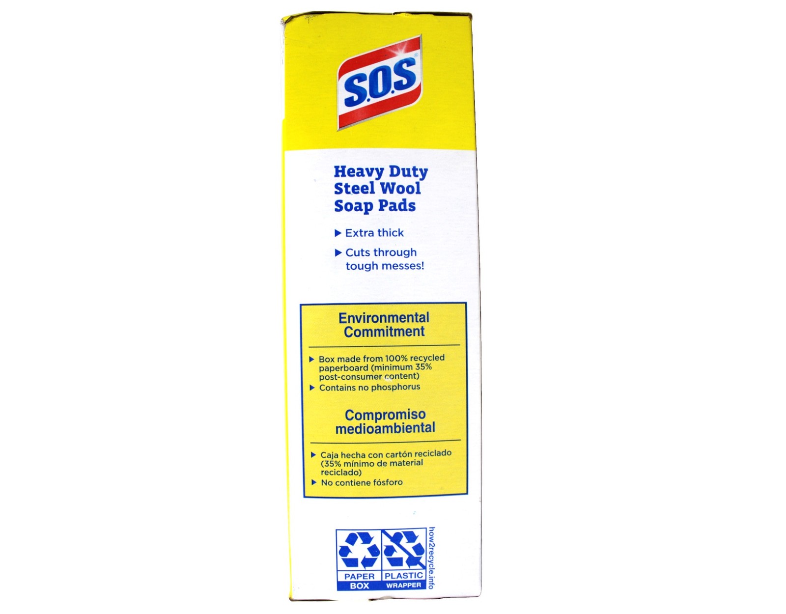 S.O.S Heavy Duty Steel Wool Soap Pads, 15 count – 4 Pack
