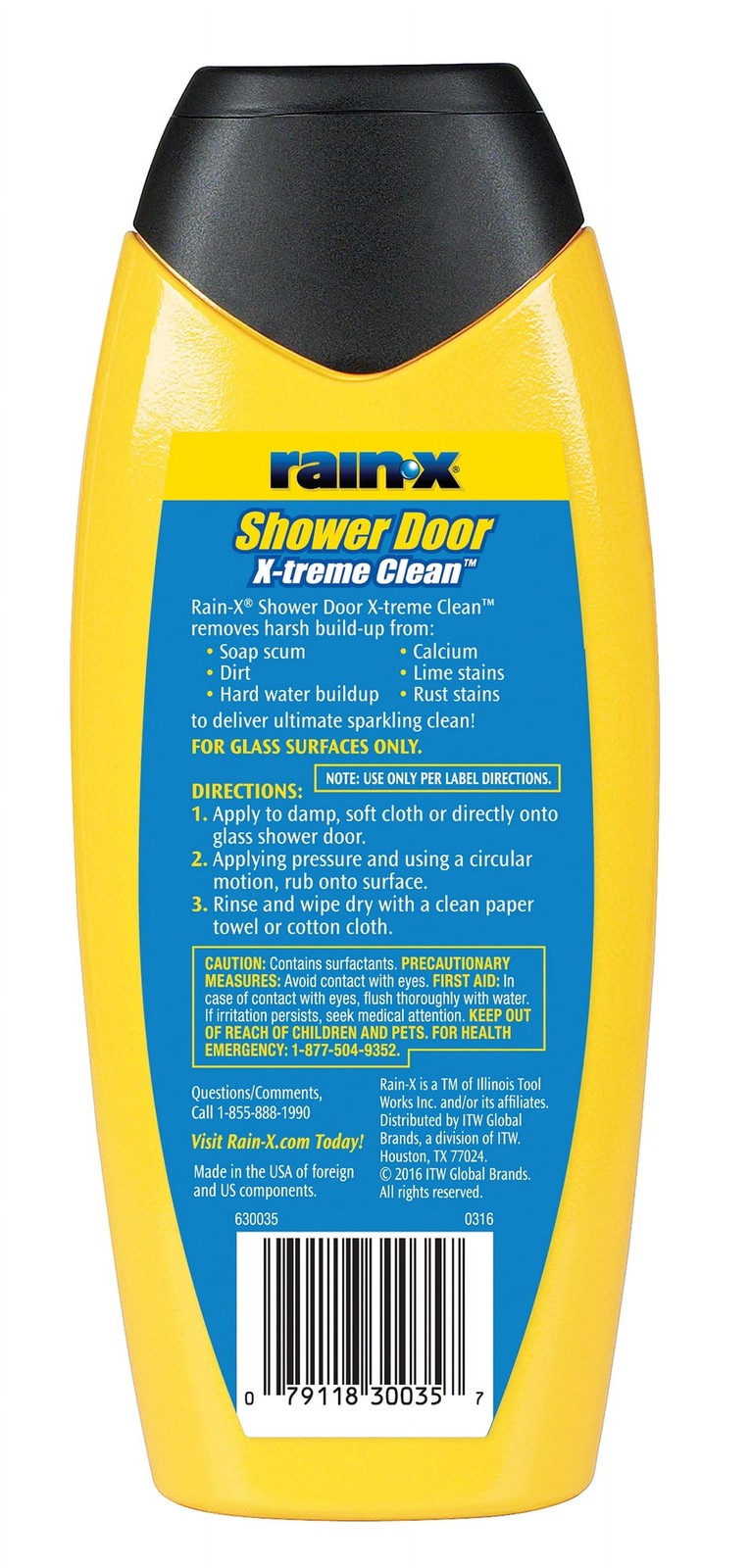 x-Treme Clean Shower Door Cleaner 12 Fl. Oz Formulated To Glass Doors Removes